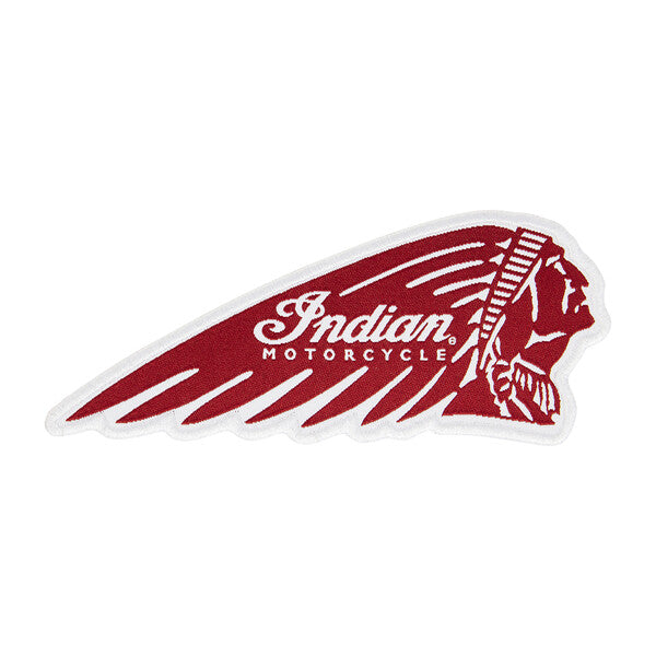 Indian Motorcycle Logo Patch, Red | 2833222