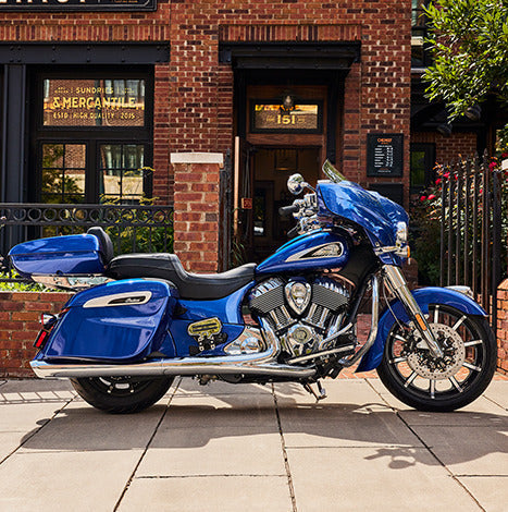 Indian Motorcycle Chieftain Half Travel Cover | Black Bike Cover For Fairing & Seat (2014-2021 Models) 5 thumbnail image