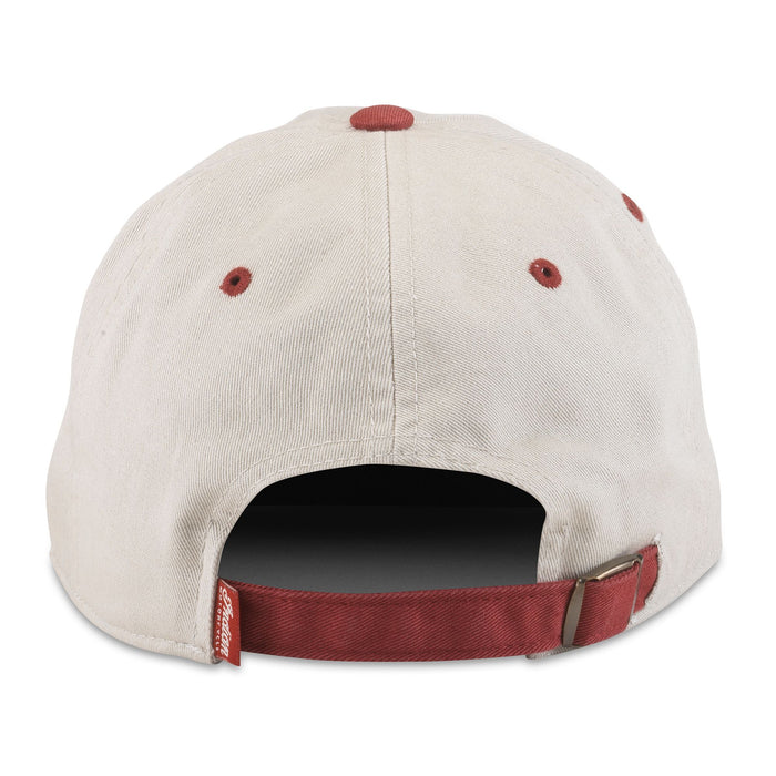 Indian Motorcycle Ballpark Hat, Stone/Cinnabar | American Needle Inc