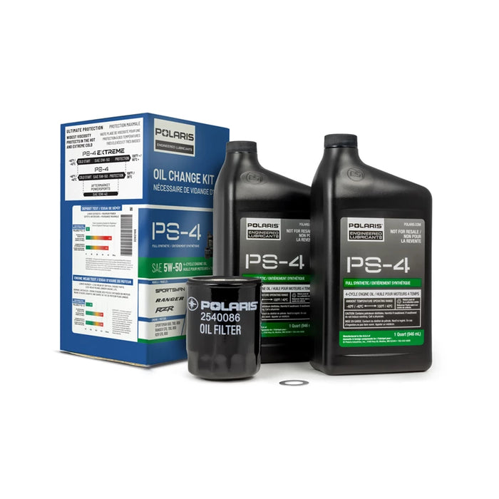Polaris Full Synthetic Oil Change Kit | 2202166 - Bair's Powersports
