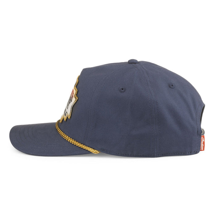 Indian Motorcycle Canvas Cappy Hat, Navy