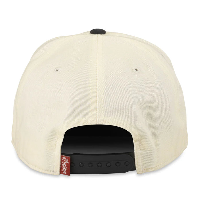 Indian Motorcycle Roscoe Hat, Ivory/Black | American Needle Inc