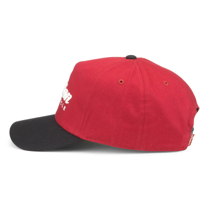 Indian Motorcycle Roscoe Hat, Red/Black