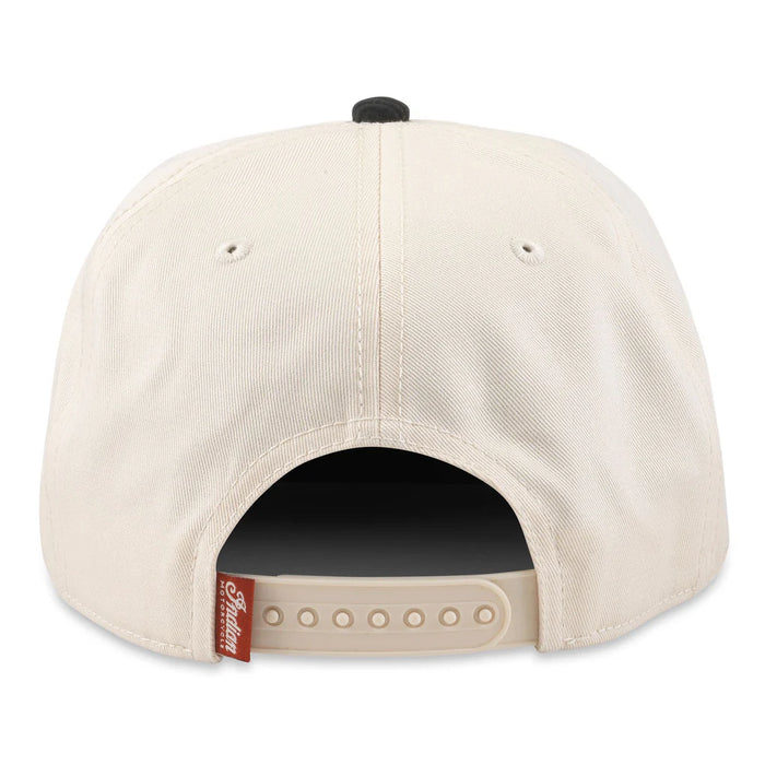 Indian Motorcycle Burnett Hat, Ivory/Black