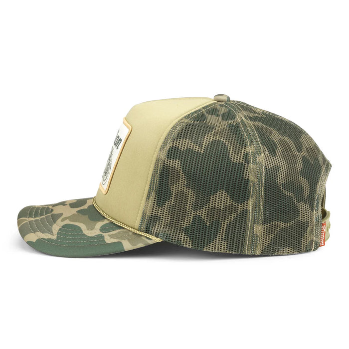 Indian Motorcycle Mallard Foamy Hat, Olive