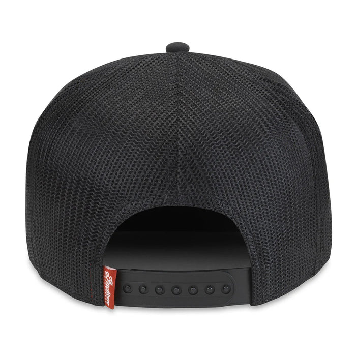 Indian Motorcycle Radler Hat, Black/Ivory | American Needle Inc