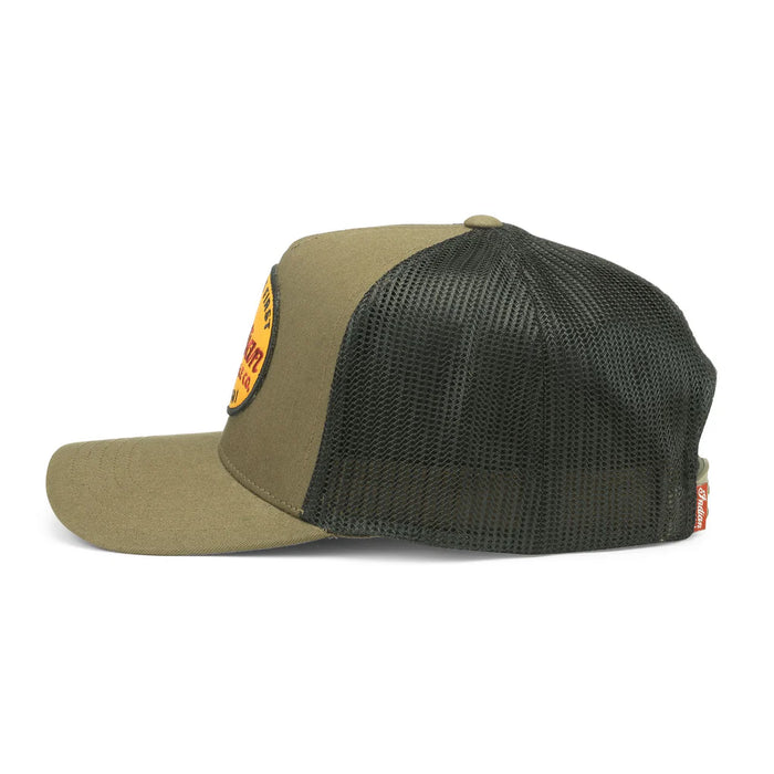 Indian Motorcycle Roscoe Hat, Black/Olive