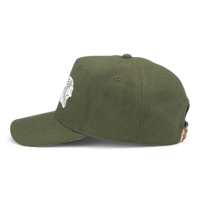 Indian Motorcycle Roscoe Legend Hat, Olive