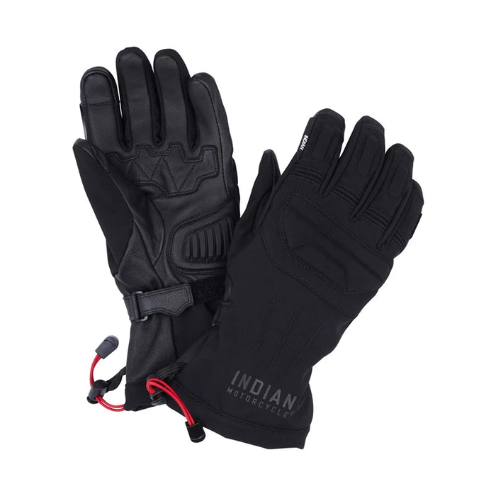 Indian Motorcycle Men's Cold Weather Glove, Black | 2833230