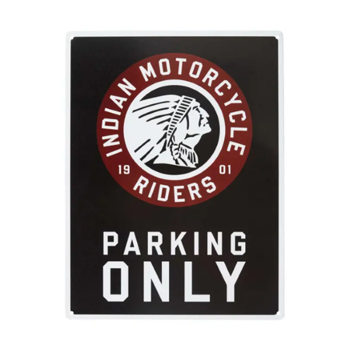 Indian Motorcycle IMR Riders Parking Only Sign | 2833348
