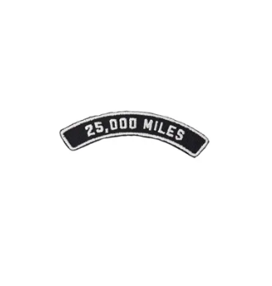 Indian Motorcycle IMR Mileage Patch, 25,000 | 2833357