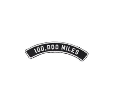 Indian Motorcycle IMR Mileage Patch, 100,000 | 2833360
