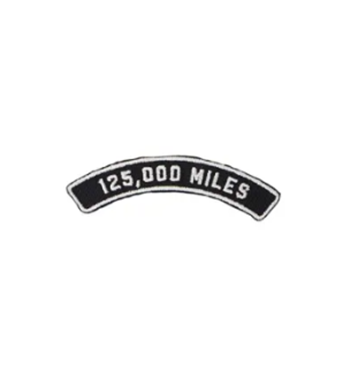 Indian Motorcycle IMR Mileage Patch, 125,000 | 2833361