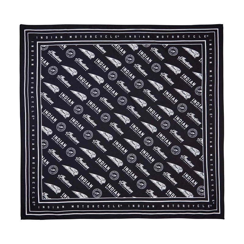 Indian Motorcycle Logo Bandana, Black 2833374 — Bair's