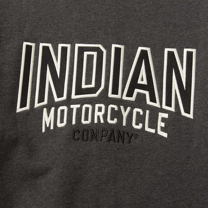 Indian Motorcycle Men's Colorblock Marl Zip Thru, Gray | 2833412
