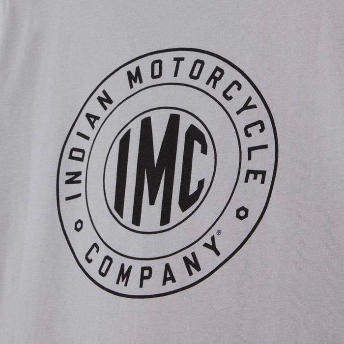 Indian Motorcycle Women's Circle IMC Tee, Gray | 2833422