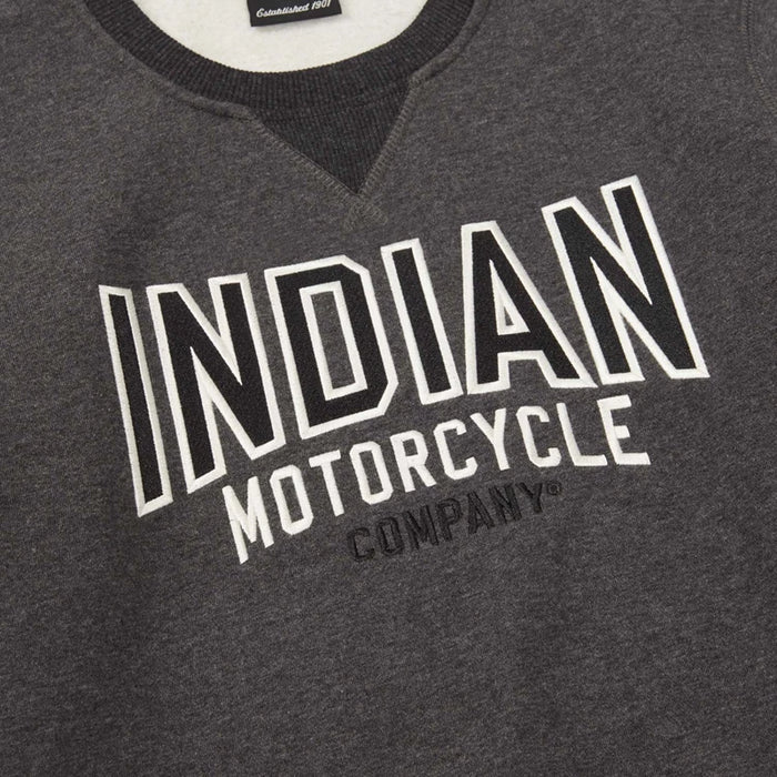 Indian Motorcycle Women's Contrast Sweatshirt, Gray | 2833431