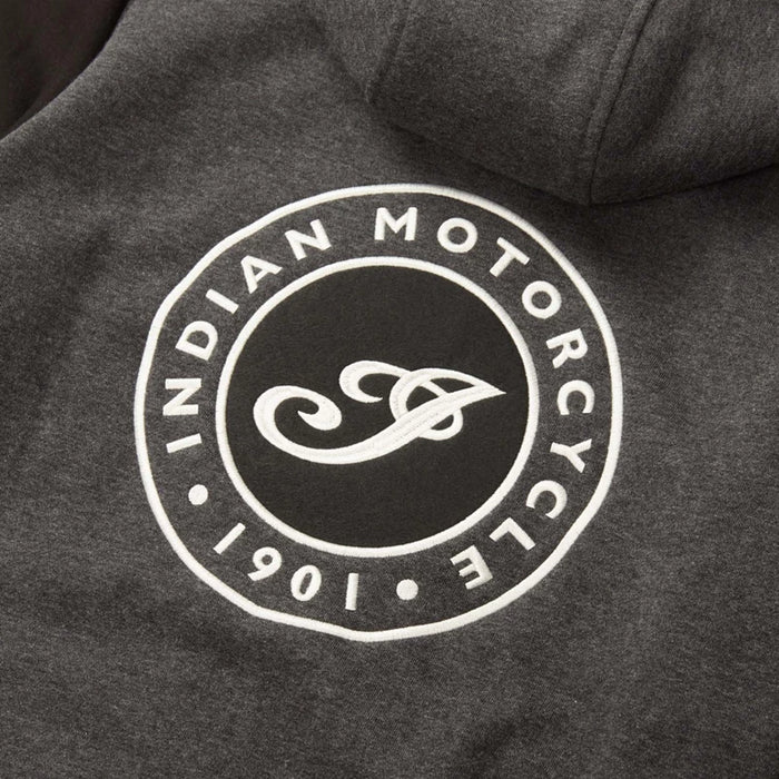 Indian Motorcycle Women's Contrast Hoodie, Gray | 2833432