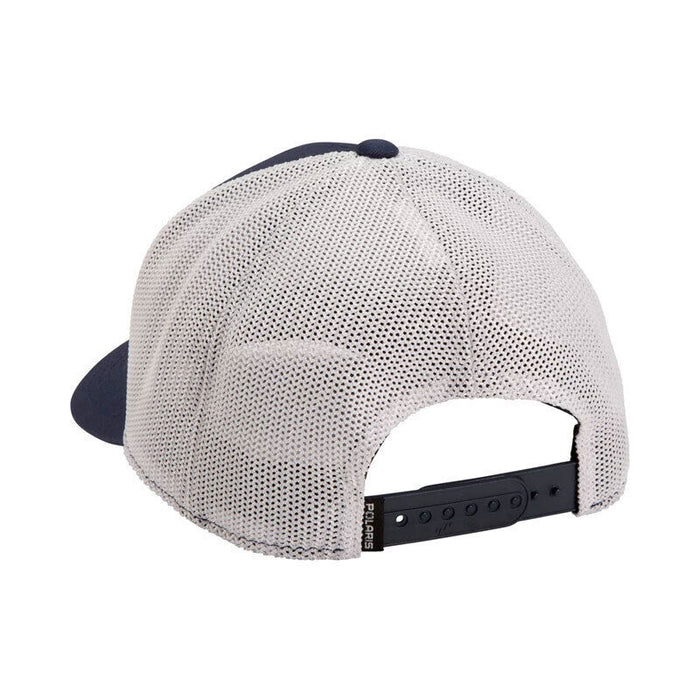 Polaris Retro Logo Mesh Snapback Hat, Navy | 2833503