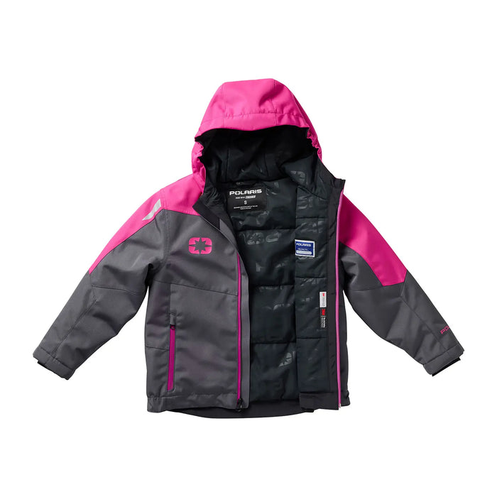 Polaris Youth TECH54 Ripper 2.0 Jacket, Pink/Gray | 2847023