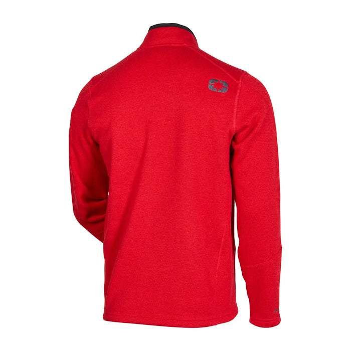 Polaris Men's Range Quarter-Zip Mid-Layer, Red | 2847029