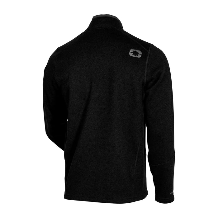 Polaris Men's Range Quarter-Zip Mid-Layer, Black | 2847030