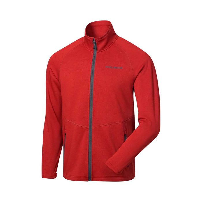 Polaris Men's Switchback 2.0 Mid-Layer, Red/Gray | 2847031