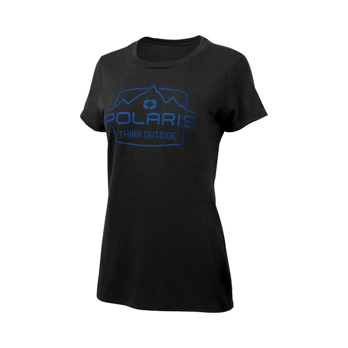Polaris Women's Adventure T-Shirt, Black | 2847041