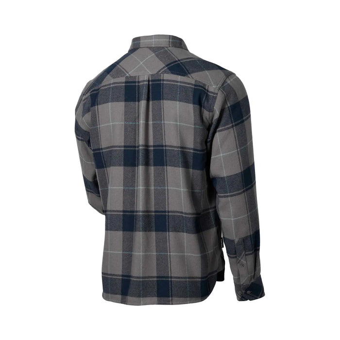 Polaris Men's Heavyweight Flannel Shirt, Gray | 2847074