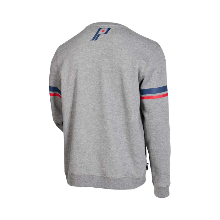 Polaris Men's Founder Crew Neck Sweatshirt, Heather Gray | 2847078