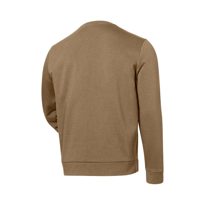 Polaris Men's Shadow Logo Crew Sweatshirt, Tan | 2847079