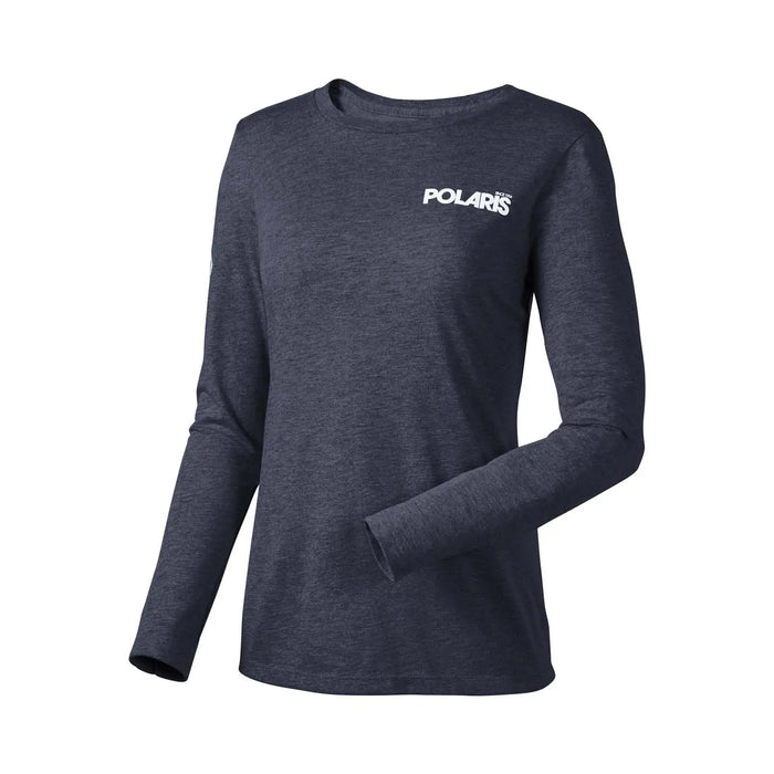 Polaris Women's Reverb Long Sleeve Shirt, Navy | 2847086