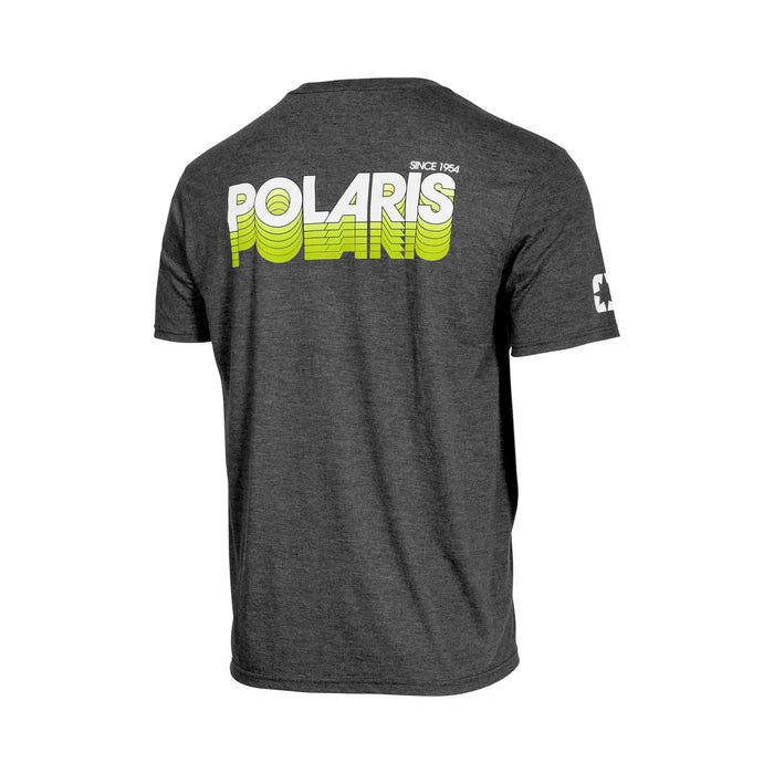 Polaris Men's Reverb T-Shirt, Charcoal Heather | 2847106