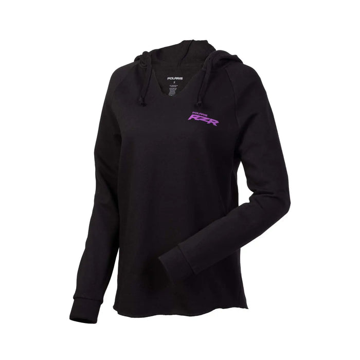 Polaris Women's RZR Decal Lite Hoodie, Black | 2847119