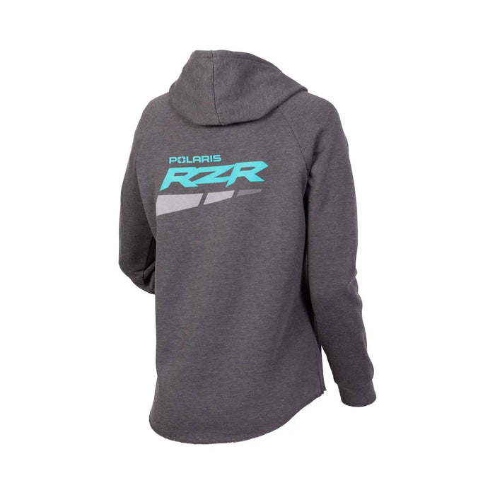Polaris Women's RZR Decal Lite Hoodie, Charcoal Heather | 2847120
