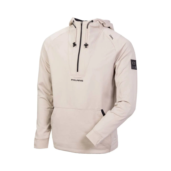 Polaris UNRL x Polaris Crossover Half-Zip Hoodie, Tan | 2847561
