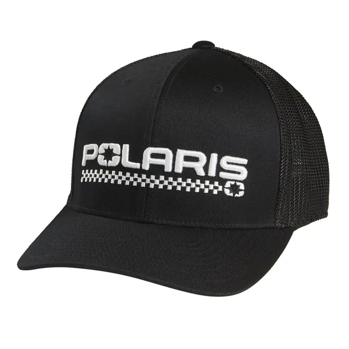 Polaris Checkered Hat, Black | 2833493