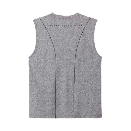 Indian Motorcycle Men's Athlete Tank, Gray | 2862960 - Bair's Powersports