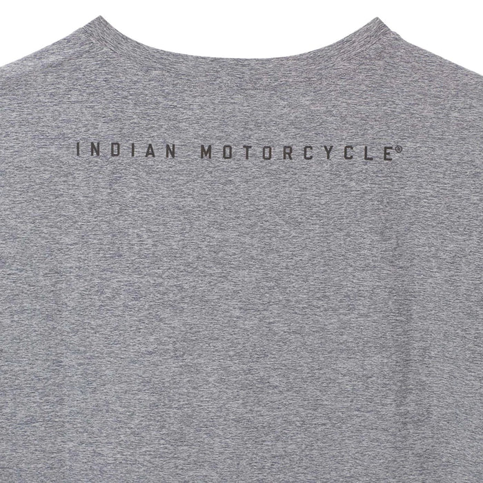 Indian Motorcycle Men's V-Neck Athlete T-Shirt, Black | 2862961 - Bair's Powersports