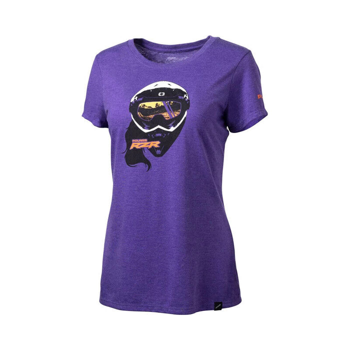 Polaris Women's RZR Gear Up Tee, Purple | 2864734