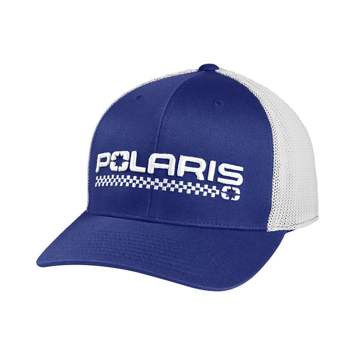 Polaris Checkered Hat, Blue/White | 2864566