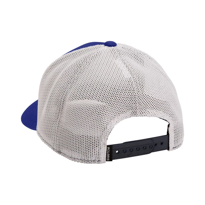 Polaris Retro Logo Mesh Snapback Hat, Blue | 2864580