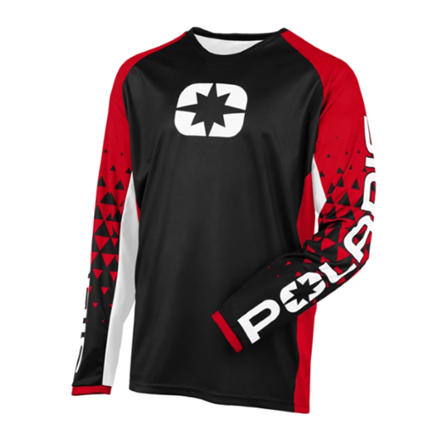 Polaris Youth Turbo Jersey, Red | 2864639