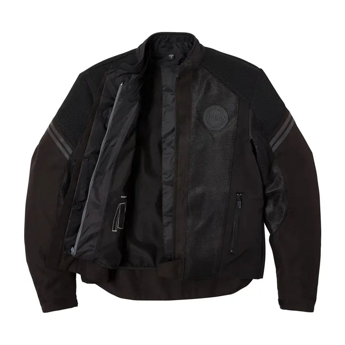 Indian Motorcycle Men's San Pedro Mesh Jacket, Black | 2864643