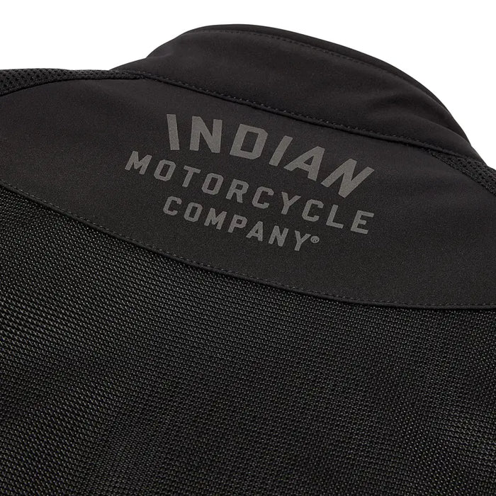 Indian Motorcycle Men's San Pedro Mesh Jacket, Black | 2864643 Indian Motorcycle Men's San Pedro Mesh Jacket, Black | 2864643