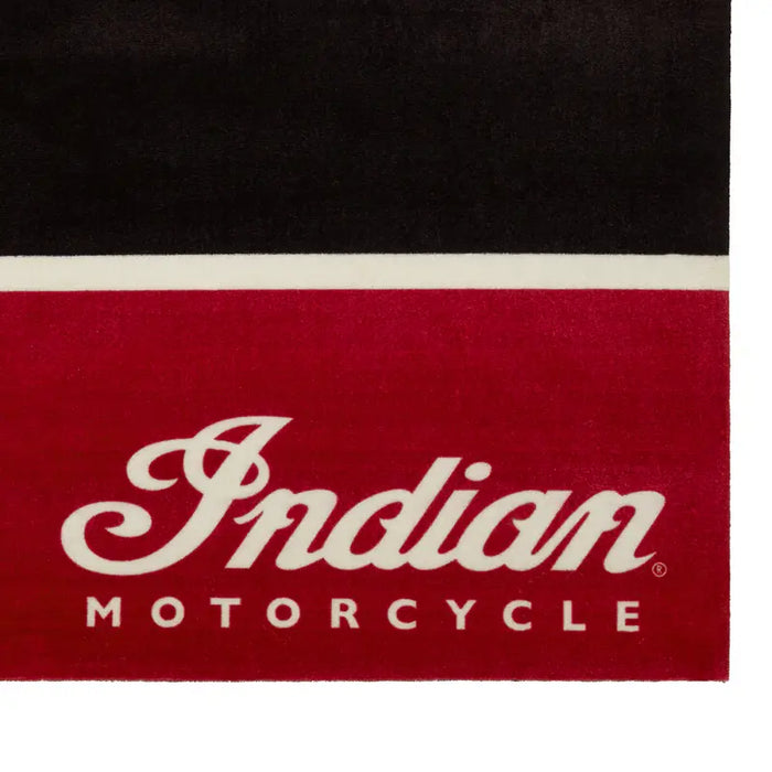 Indian Motorcycle Script Icon Rug | 2864657