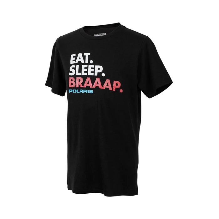 Polaris Youth Eat. Sleep. Braap. Tee, Black | 2864690