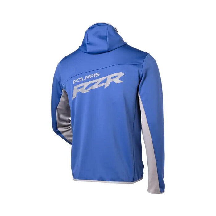 Polaris Men's RZR Full Zip Tech Hoodie, Blue | 2864739