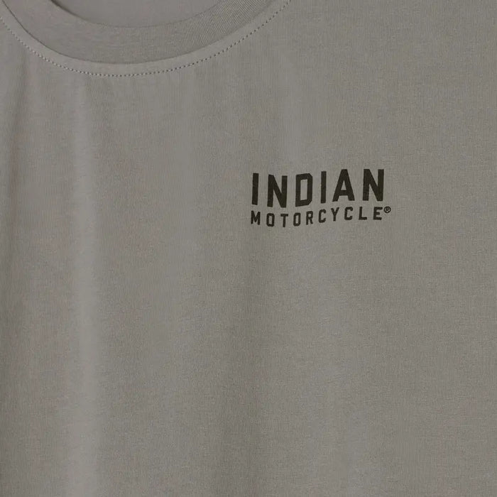 Indian Motorcycle Men's EST Block Logo Tank, Gray | 2864770