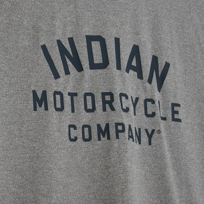 Indian Motorcycle Men's Athlete Logo Print Tee, Gray | 2864771